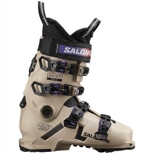 NEW SALOMON women's shift pro w 110 at fw touring ski boots in hummus/black